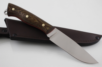 Нож  "Сапран" Кованая х12мф. Рукоять дерево Венге.