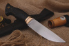 Нож "Тайга" Bohler K 340, карельская береза черная. 